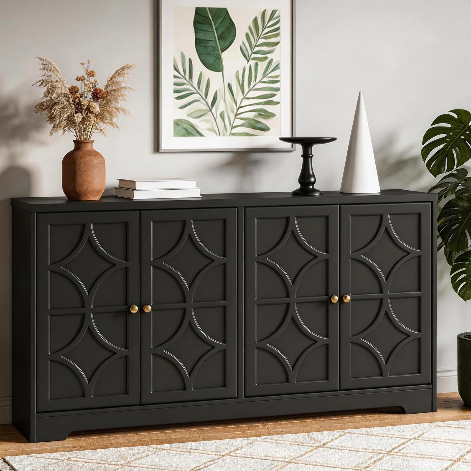 Storage - Sideboard Buffet Cabinet with Storage, 56