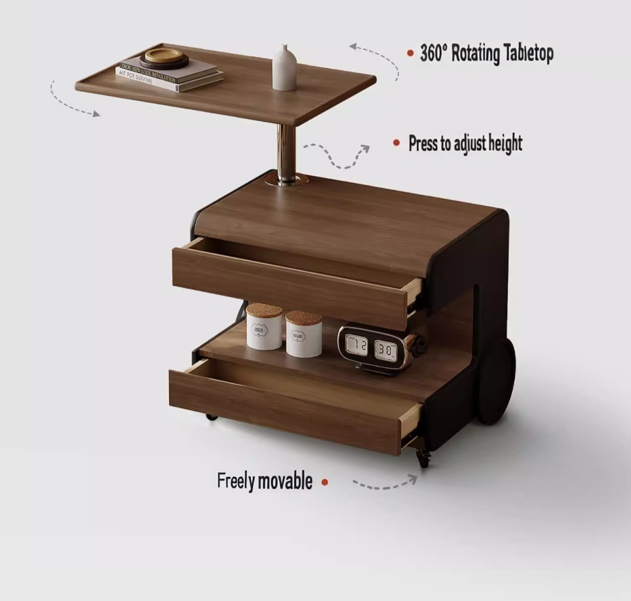 # Solid Wood Nightstand With 2 - đánh giá và giá Solid Wood Nightstand 2 Drawers