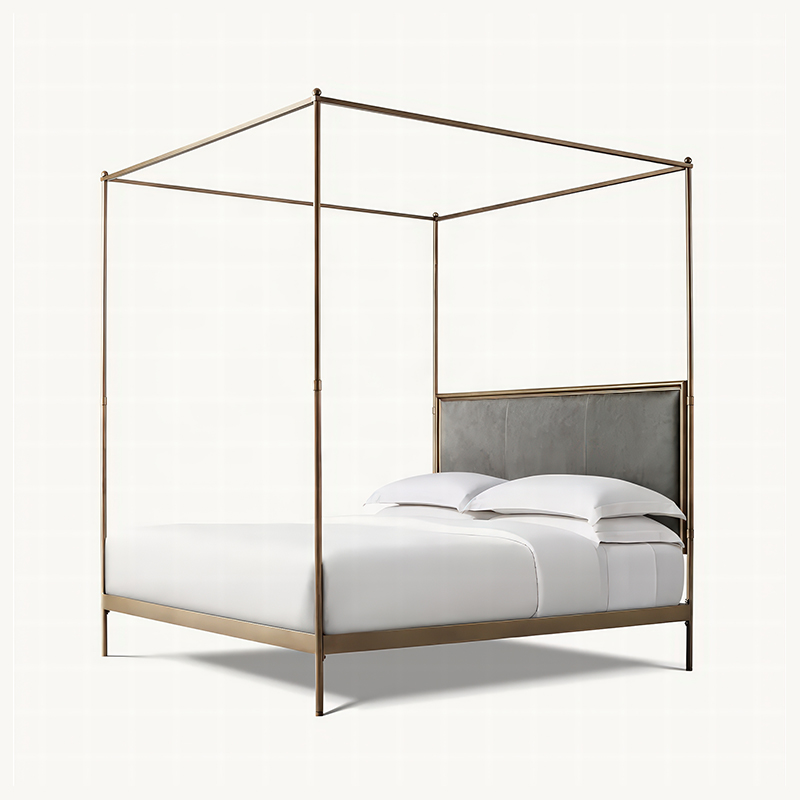 xx-French Style Modern Queen S - đánh giá và giá Canopy Bed Frame Metal Queen