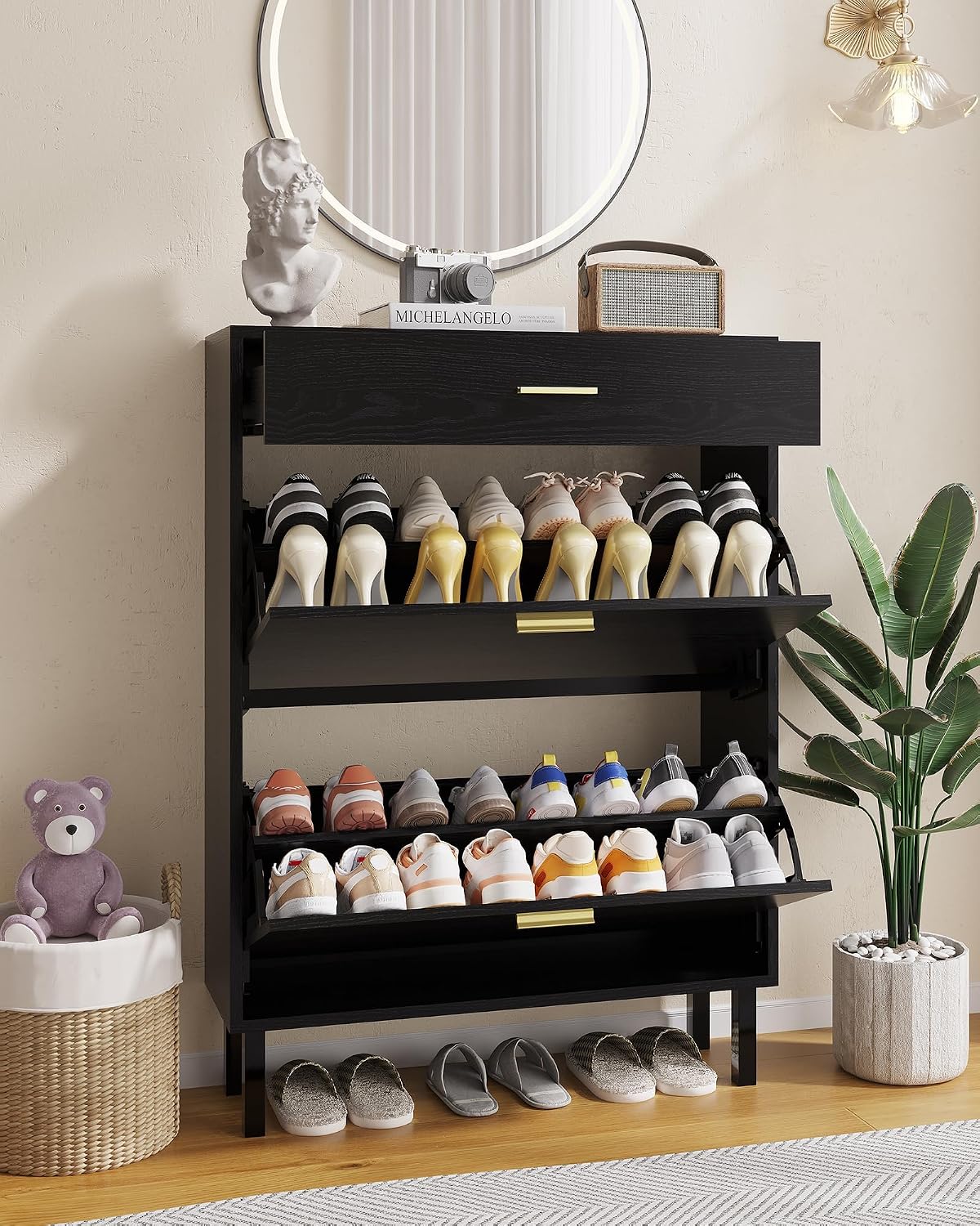 Narrow Shoe Cabinet Storage fo - đánh giá và giá Shoe Rack Cabinet Narrow Entryway