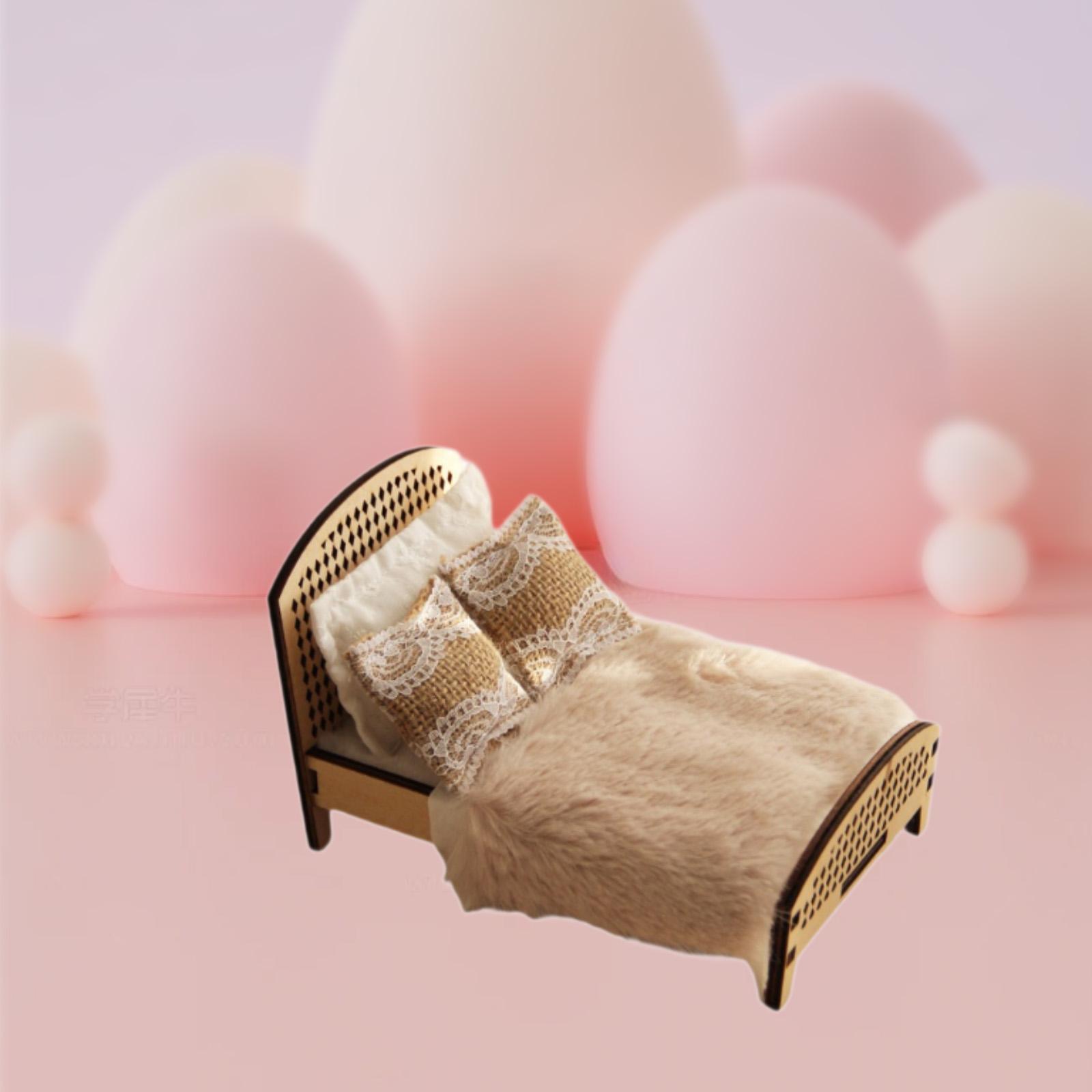 1:12 Scale Dollhouse Double Be - đánh giá và giá Bedroom Furniture