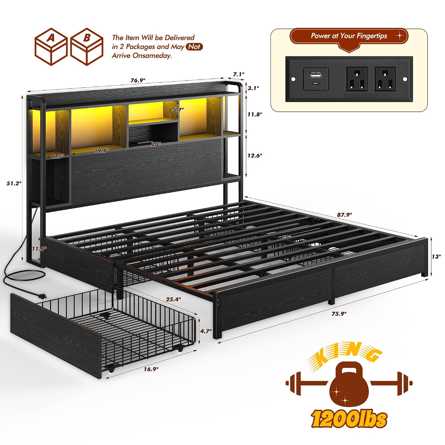King Size Bed Frame Storage He - đánh giá và giá King Size Bed Frame With Storage Drawers