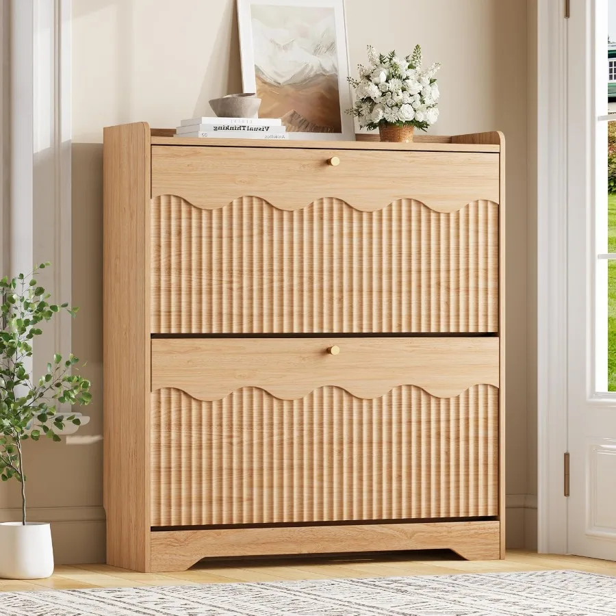 Shoe Storage Cabinet with and  - đánh giá và giá Shoe Rack Cabinet Narrow Entryway